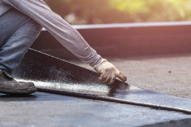Professional Crawl Space Encapsulation technician working in North Fairfield, OH